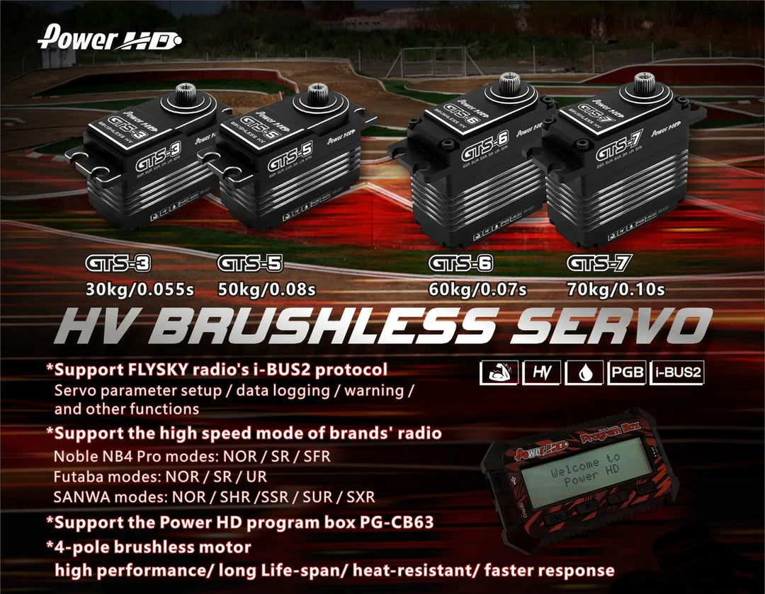 Power HD GTS-6 Brushless Servo