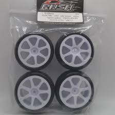 Rush VR3 24X Slick Seven Spoke White Rim