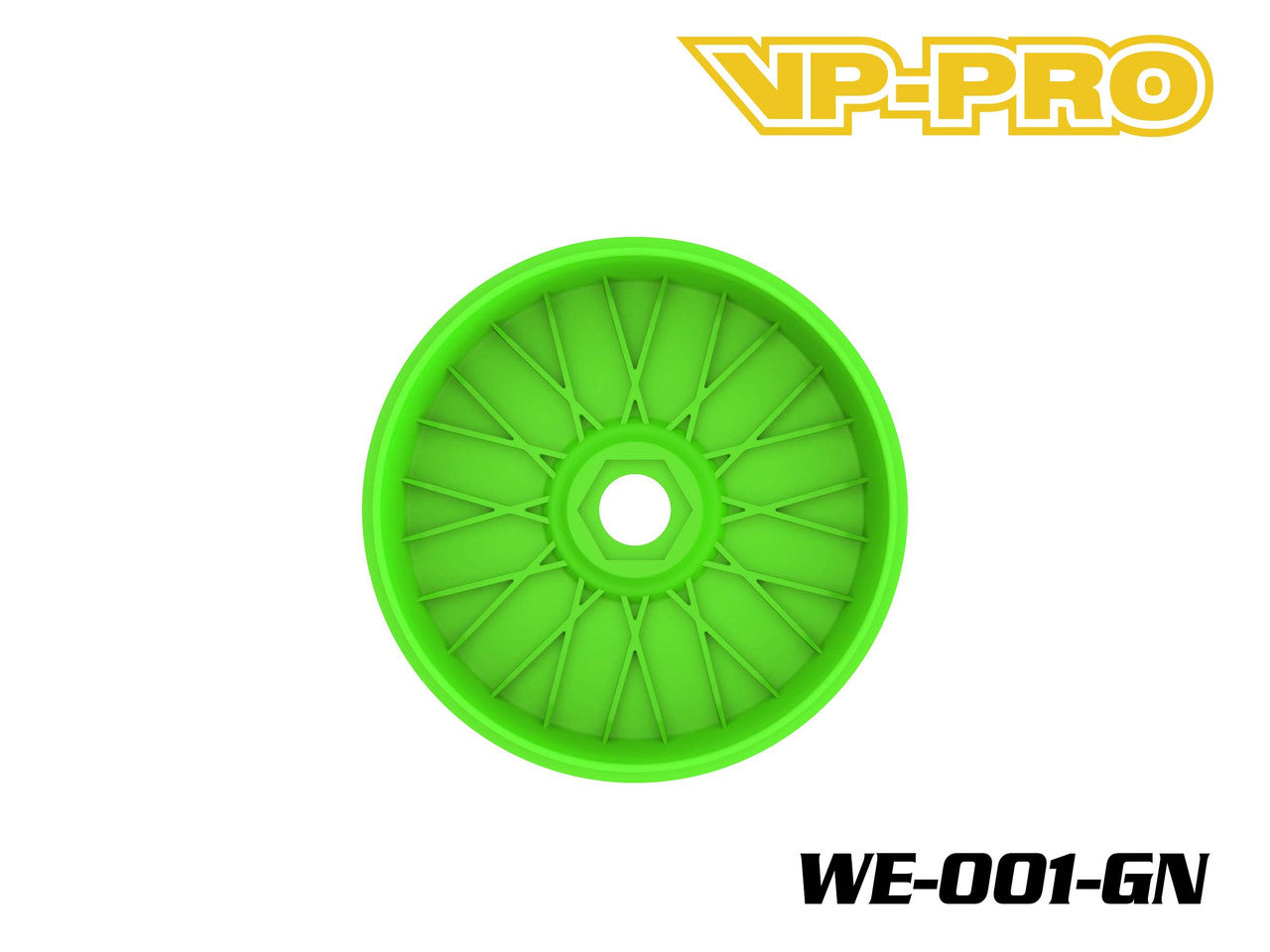 VP-Pro 1/8 Buggy Rim (Green) (4 pcs)