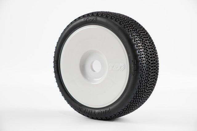 TZO 500 Car Set Non-Glued Tyres + Inserts + Rims 1/8 buggy wheels