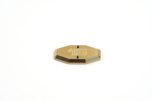 OPTIONAL BRASS WEIGHT (15G)