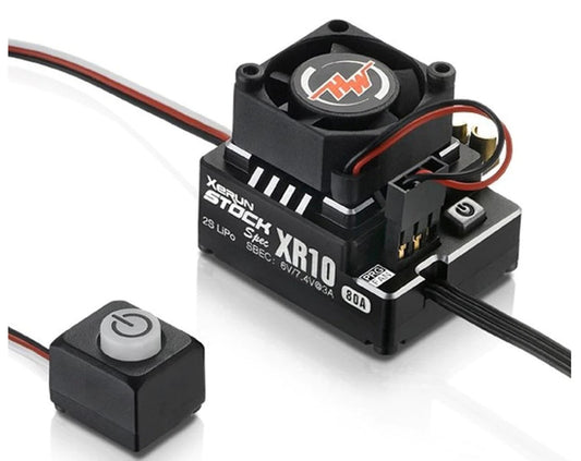 Hobbywing XR10 Stock Spec ESC (80A)